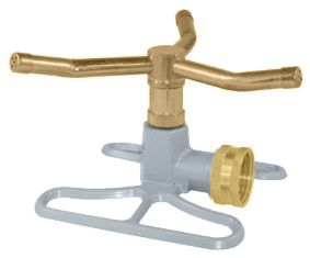 Metal Base With Brass 3 Arm Rotatory Sprinkler #GS-8987